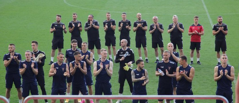 Piłka nożna. Pogoń zaprezentowała się kibicom na Stadionie Miejskim
