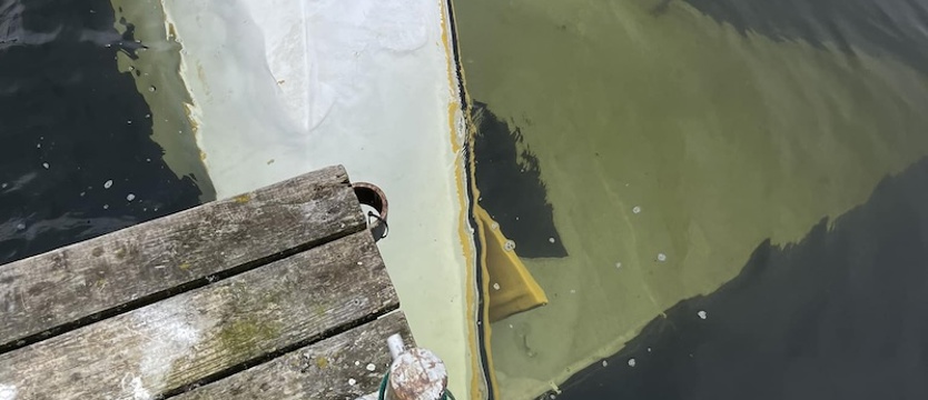 Akcja ratunkowa na jeziorze Lubie