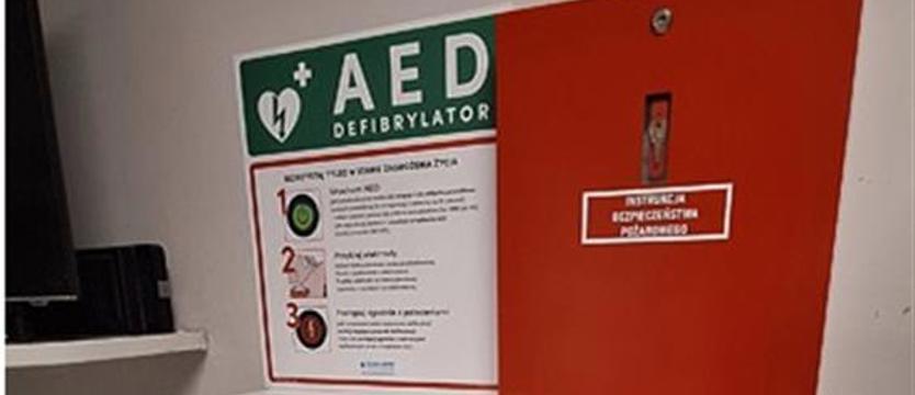 Defibrylatory w dwóch zajezdniach