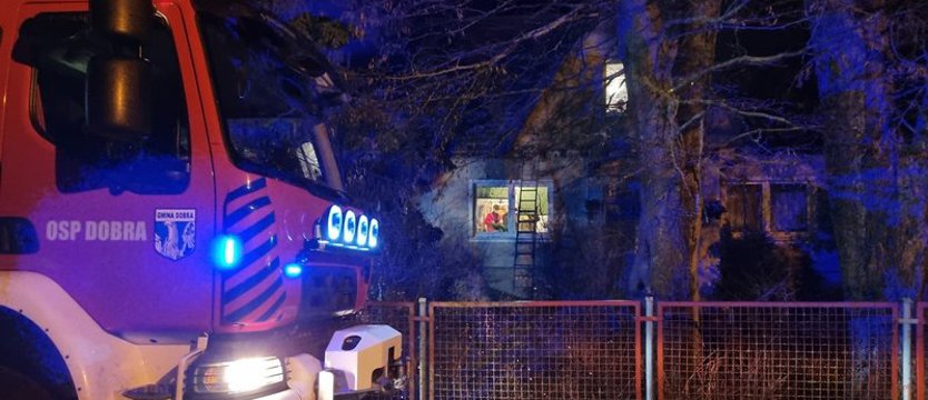 Ewakuacja mieszkańców. W domu zarwał się sufit