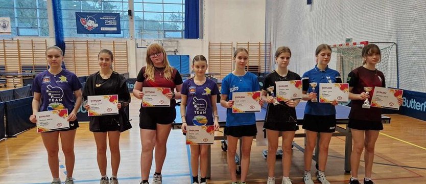 Tenis stołowy. III WTK juniorów w Międzyzdrojach