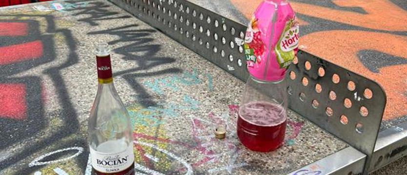 Alkohol i wandalizm po godzinach lekcyjnych 