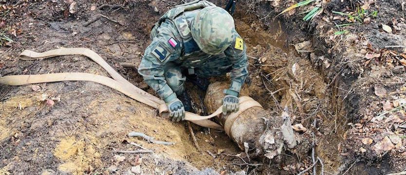 Saperzy usunęli bombę lotniczą z okolic ulicy Smoczej