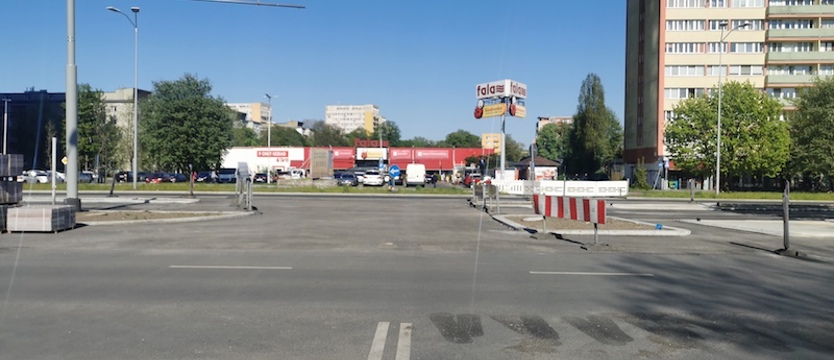 Przejazd przez plac Witosa udrożniony