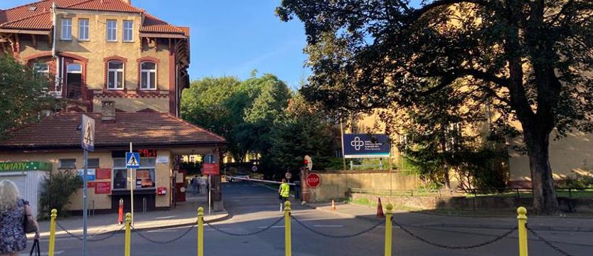 Strefa zamieszkania na terenie szpitala