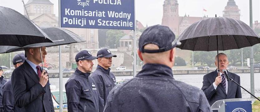 Komisariat Wodny Policji w Szczecinie już działa