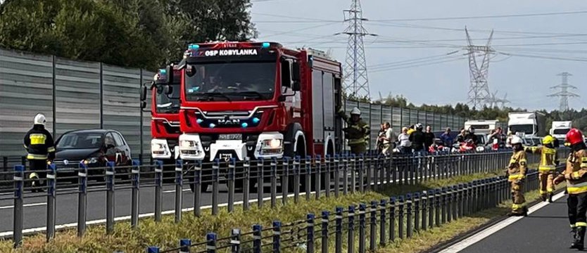 Zderzenie i dachowanie w pobliżu Stargardu. Jedna osoba poszkodowana