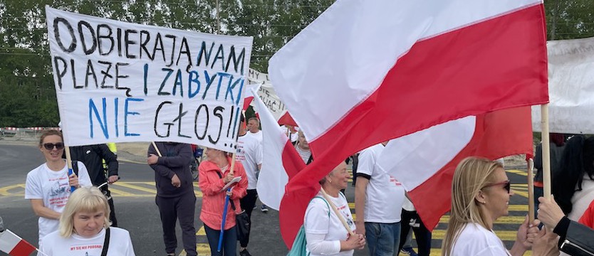 W Świnoujściu blokowali krajową „trójkę”. „Ignorują nas zupełnie”
