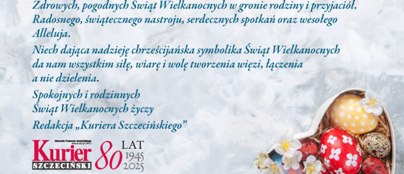 Życzenia z okazji Świąt Wielkanocnych