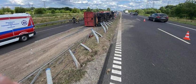 Utrudnienia na drodze Stargard-Szczecin