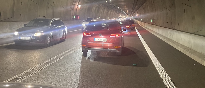 Tunel pod Świną ponownie otwarty