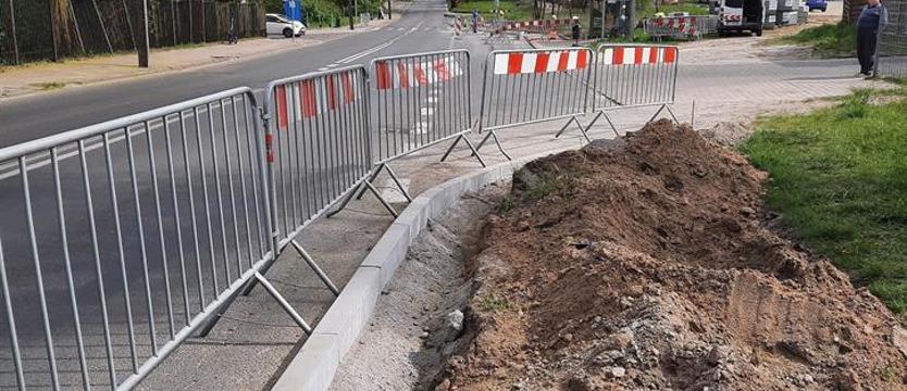 Remont chodnika na ul. Bandurskiego na finiszu