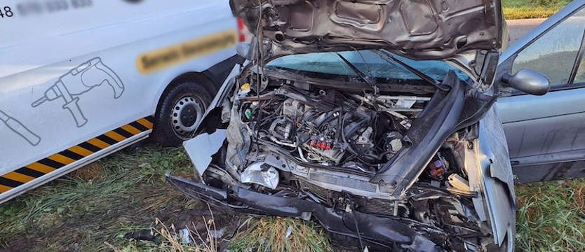 Trzy osoby w szpitalu po wypadku pod Goleniowem