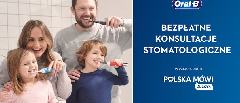 Zdrowie zaczyna się w jamie ustnej - skorzystaj z jednej z 2800 darmowych konsultacji dentystycznych