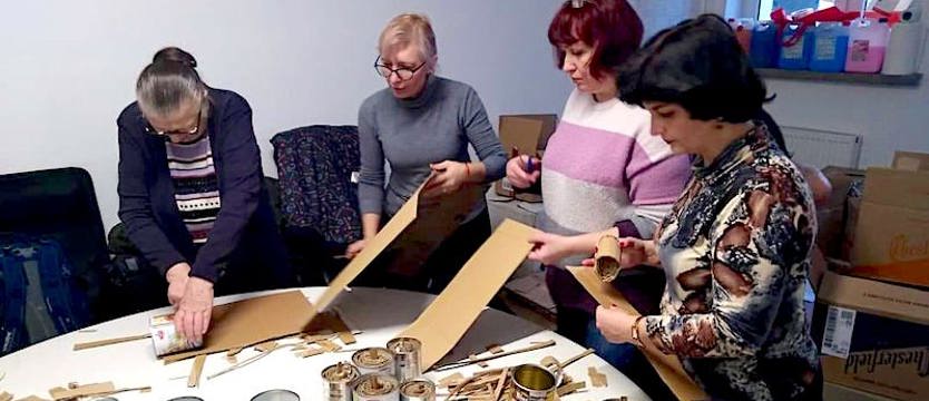 Świece okopowe dla żołnierzy. Świnoujście wspiera Ukrainę