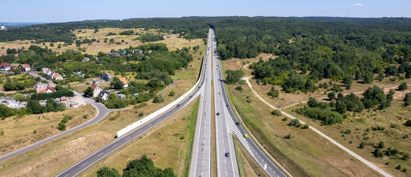 Z myślą o wakacjach. GDDKiA wprowadza zmiany w organizacji ruchu na węźle Klucz