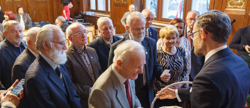 Opłatek u kombatantów