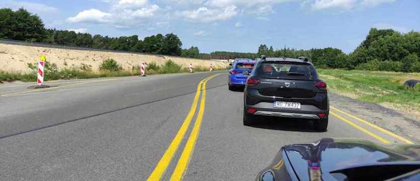 Ogromny korek do Świnoujścia i Międzyzdrojów
