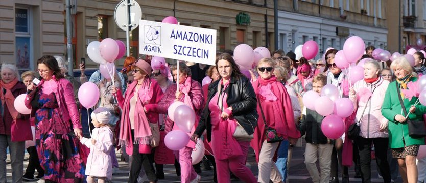 Różowy pochód przeszedł przez Szczecin