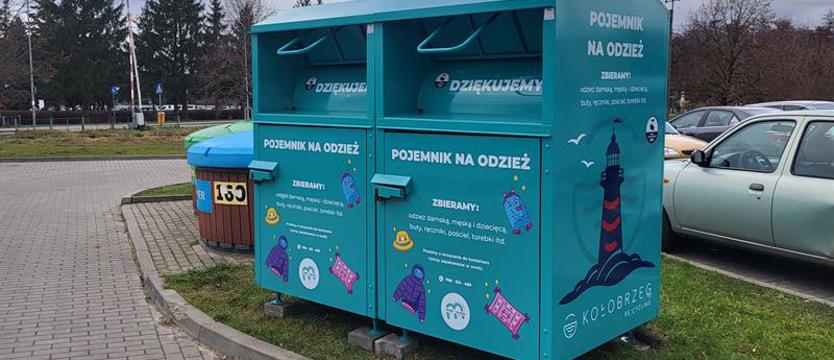 Tekstylia po nowemu. W Kołobrzegu pojawiły się dodatkowe pojemniki