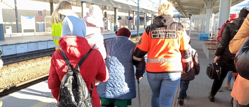 Z Ukrainy przyjeżdżają już tylko kobiety i dzieci. Wolontariusze ruszają na pomoc