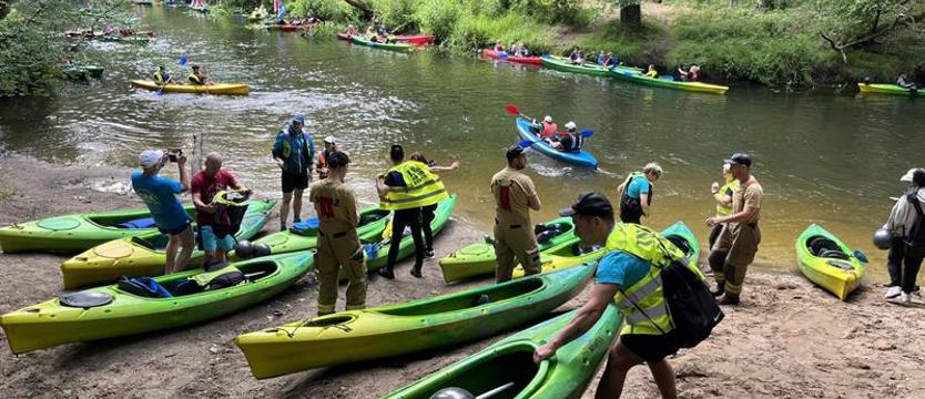 Spływ protestacyjny po zatruciu Iny