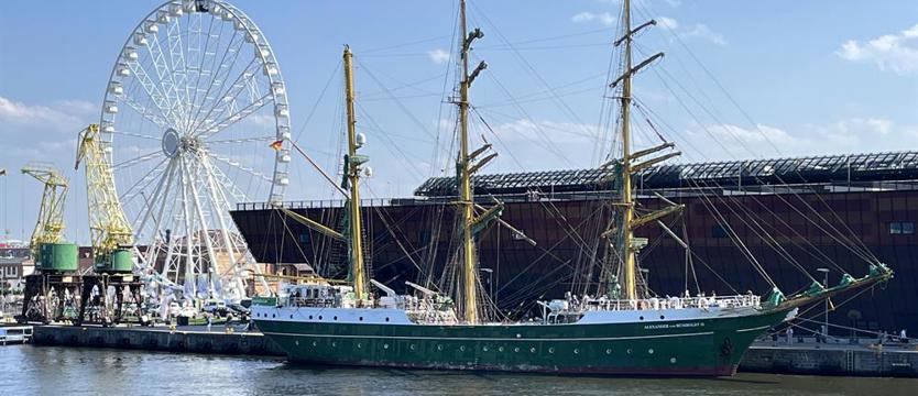 Alexander von Humboldt II zacumował w Szczecinie