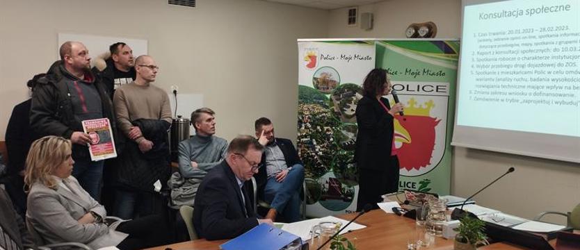 O obwodnicy Polic bezpośrednio z mieszkańcami. „Musimy grać w otwarte karty”