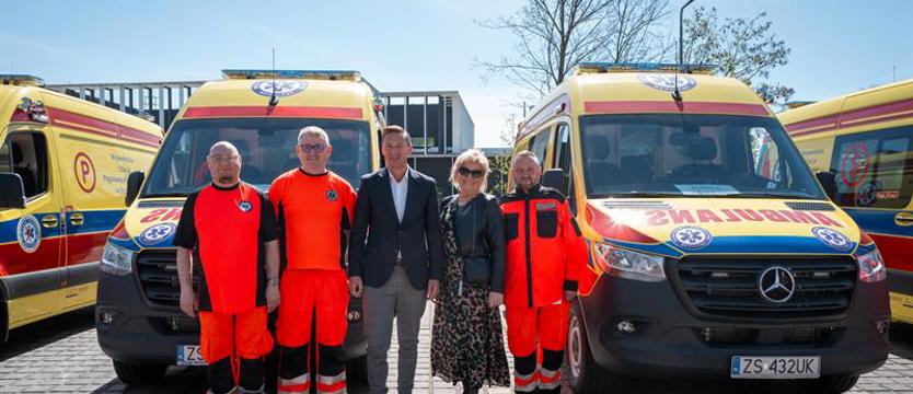 Kolejne nowe karetki w regionie