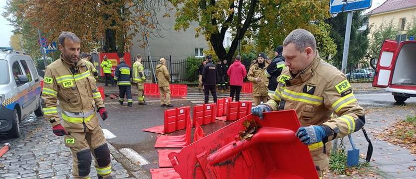 Straż pożarna na Pogodnie. Spokojnie, to tylko ćwiczenia!