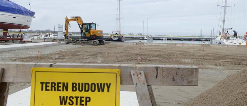 Modernizują plac w Centrum Żeglarskim