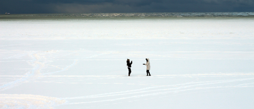 Tak wygląda Świnoujście przykryte śniegiem. Ale pięknie!