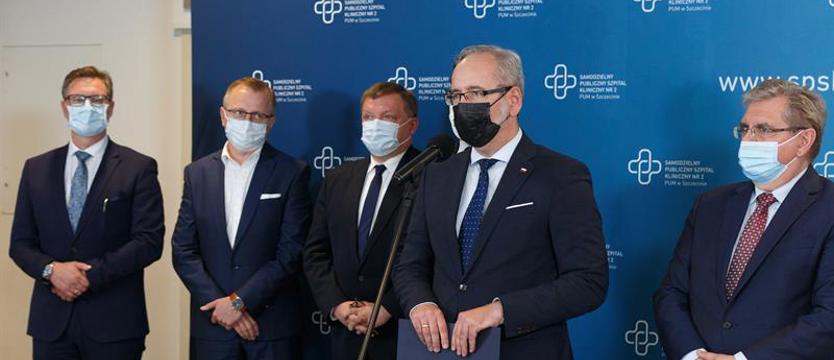 Minister zdrowia w Szczecinie: szpital gotowy na czwartą falę; szczepienia trzecią dawką mają ruszyć 1 września