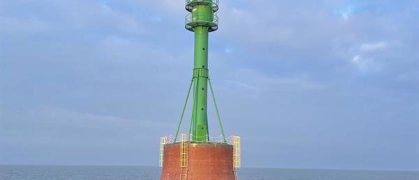 Stawa wyremontowana po wypadku na Zalewie Szczecińskim