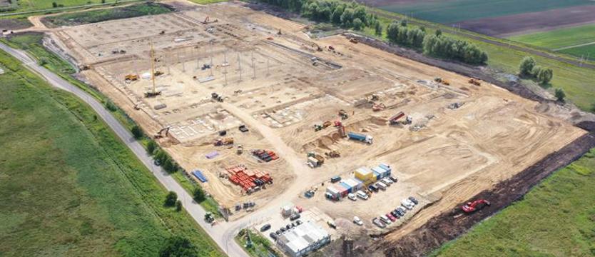 Budują wielki magazyn dystrybucyjny w Specjalnej Strefie Ekonomicznej Dunikowo