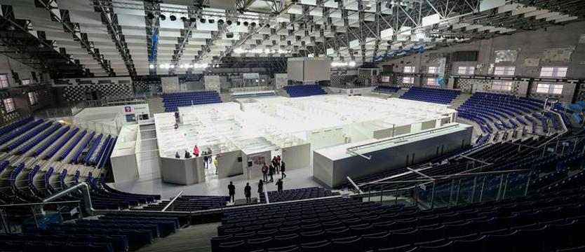 NIK: szpital tymczasowy w Netto Arenie to niegospodarność. Podejrzewają przestępstwo