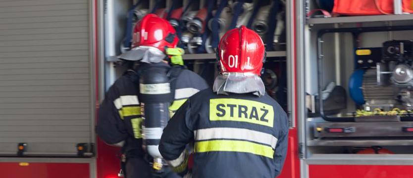 Pożar w wieżowcu przy ulicy Kadłubka w Szczecinie