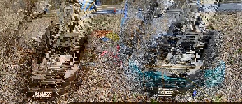 Wypadek na drodze do Chociwla. Są utrudnienia