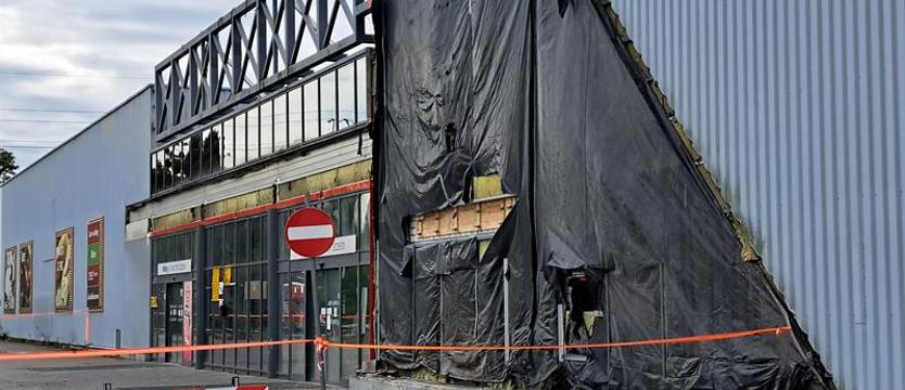 Przebudowa przy ul. Milczańskiej. Rozrywka w dawnej hali Tesco