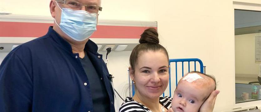 Pierwsze dziecko z Ukrainy zoperowane w Zdrojach. Emilka nie mogła czekać