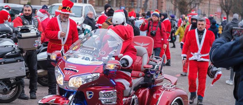 Motomikołaje znów dają radość