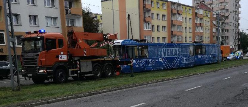 Wykolejona tramwajowa „12". Na Pomorzany tylko autobusem