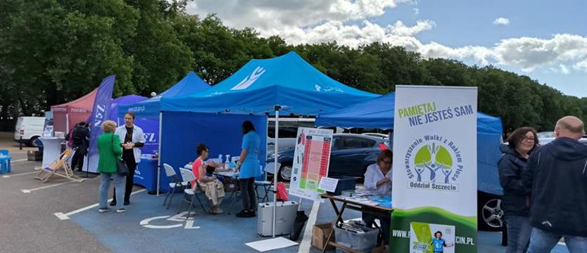 To był piknik dla zdrowia. Na Jasnych Błoniach badali, konsultowali i instruowali