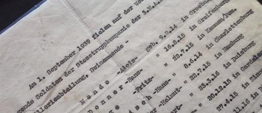 Świnoujskie ślady ataku na Westerplatte