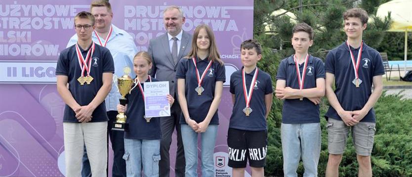 Szachy. Szczeciński Gryf wygrał drużynowe mistrzostwa Polski juniorów
