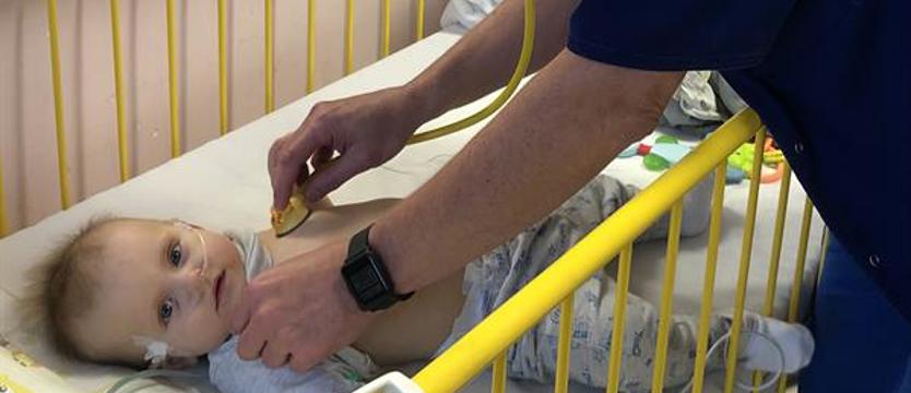 Oddziały pełne małych pacjentów