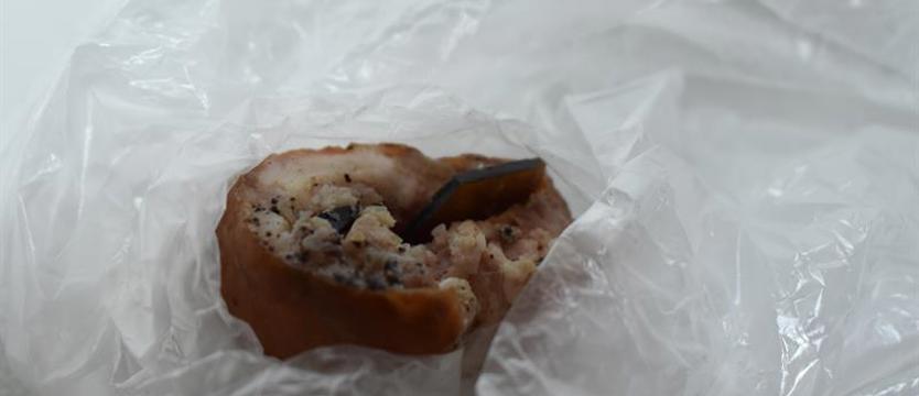 Nie dla psa (ze szkłem) kiełbasa