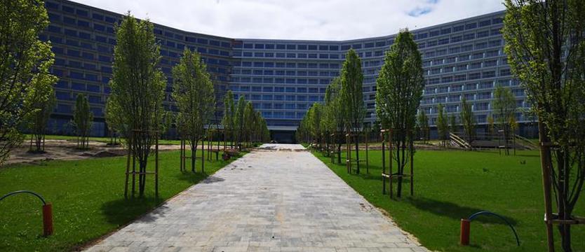 Budowa hotelu Gołębiewski wstrzymana