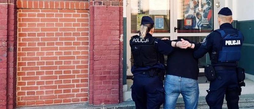 Złodziej w markecie budowlanym