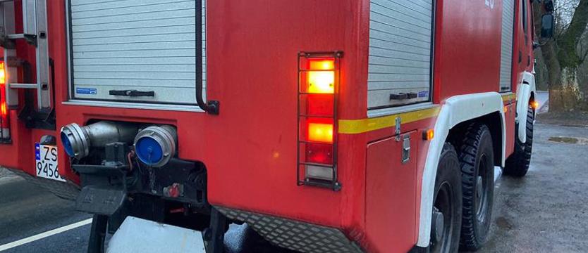 Wybuchły pojemniki z gazem w Mierzynie